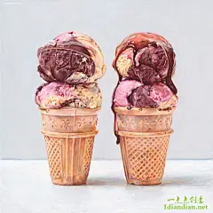 Jo?l Penkman 超现实主义手绘美食插画 静物插画 超现实主义 艺术 美食 新西兰 手绘 吃货 