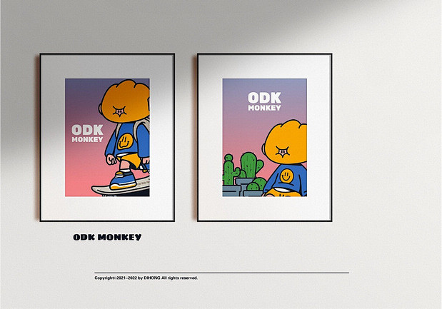 ODK MONKEY | 暖雀网-吉祥物...