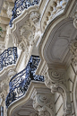 Blue Balconies, Paris, France