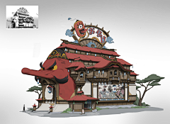 雪渡袖刀采集到场景