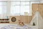 托儿所「HLJ Daycare」| 工装 设计 美学 配色 空间 艺术 景观 室内 建筑 软装 家装 装饰 装修效果图 样板间 场景 搭配 酒店 餐厅 品牌 招牌 材质 背景 素材 渲染 主题 店面 门头 导视 陈列 展示柜 专柜 橱窗 会所 联合 办公室 前台 商业 客厅 灯光 酒吧 售楼处 入口 走廊 极简 工业风 后现代 绿植 地毯 沙发 茶几 木 灯饰 吊灯 地板 瓷砖 隔断 餐桌 咖啡 甜品 吧台 酒柜 餐吧 组合柜 椅 卫生间 茶水间 墙纸 窗帘 @室内设计DSNGlobal
