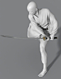 持武士刀打斗人物pose
绘画 绘画参考 ​​​​