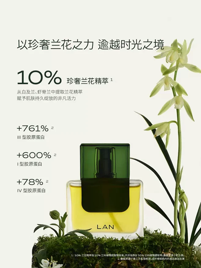 LAN兰时光兰花精华油3.0修护抗皱保湿提亮面部精油护肤油以油养肤-tmall.com天猫-花瓣网