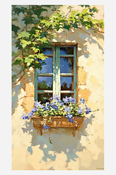 数字艺术手绘水彩插画插图漫画插画小品-众图网