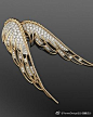 #YanneDesign# 生活就是给自己一双翅膀，让梦想起飞，一组翅膀主体设计珠宝设计珠宝定制珠宝手绘 ​​​​