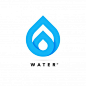 水滴logo标志矢量图设计素材