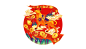 【牛转乾坤】国风新年插画_简爱手绘__插画师作品_涂鸦王国gracg.com