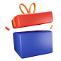 礼品盒 3d 图