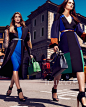 BCBG (BCBG Max Azria) 2012秋冬女装广告大片
模特Elena Melnik
Ella Kandyba
联袂演绎
摩登又经典的波西米亚Style也可以很奢华！以几何色块拼接的雪纺长裙而闻名的时尚品牌BCBG (BCBG Max Azria) ，在其2012秋冬女装广告大片中，让代言模特Elena Melnik、Ella Kandyba披上色彩皮草、蹬上恨天高、挎起名贵包包、戴上金色腕表，行走在充满文艺气息的街头，原本代表着流浪与颓废气质的波西米亚风，竟然被全然的奢华感所取代。

BC