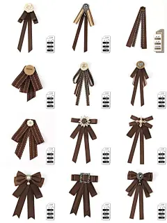 OC人狂喜系列之蝴蝶结领带合集第二弹❗️ - 小红书