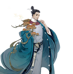一月de水瓶采集到A—【中国风】人物