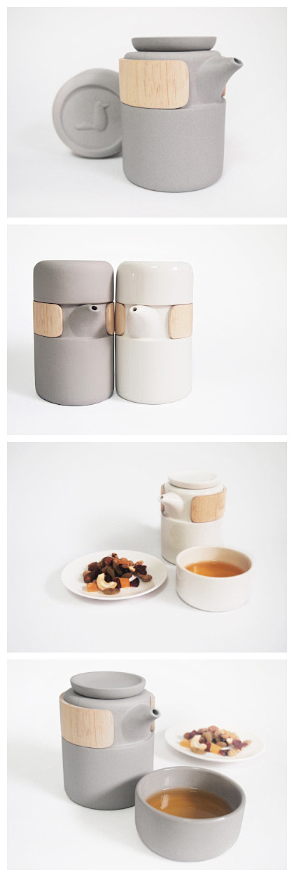 木质与陶瓷：禅意的茶壶