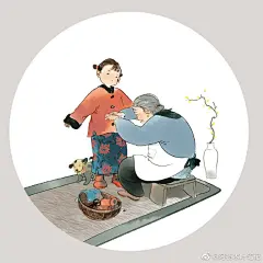 雨水，春寒，想念姥姥的炭盆和手缝棉袄。 ​​​​