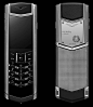 VERTU SIGNATURE
巴黎钉纹不锈钢
¥128,500.00

拉丝抛光不锈钢
黑色皮革
巴黎钉纹键峰、侧边和后盖
抛光黑色陶瓷听枕
抛光黑色蓝宝石表面和按键
附送同系列黑色皮革手机套