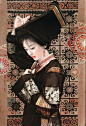 图片、手绘、古典、倾城、中国风、古风、民族特色服装