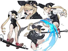 手鳥りな 作品
魔女 骑扫帚