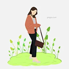 春天外出旅行亲近自然插画图片大小2300x2300px 图片尺寸273.38 KB 来自PNG搜索网 pngss.com 免费免扣png素材下载！春风#春回大地#春天#卡通手绘#旅行#旅游#绿色#树林#树木#踏青#