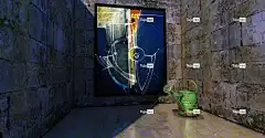 绘画 艺术 喷壶 3D 壁纸 捕捉 地牢 土窖 监狱 解放