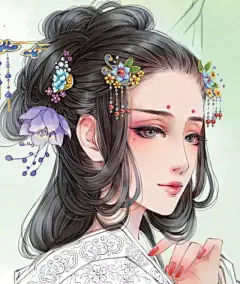 教你画古典美人：古风手绘插画技法入门教程