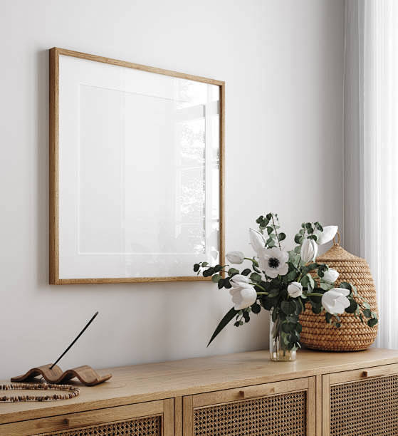 Mockup frame close u...
