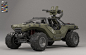 Halo Infinite - Warthog M12B Variant, Alexander Emmi : (UPDATED RENDERS)
After the Halo: Infinite Demo I went back to my previous version of the warthog I had built to more or less get it to that version seen in Infinite. 

Remade the Tire caps , interior