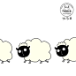 Sheep, Sheep, Sheep and Bunny : Watch out for the sheeps this year ;) Baaaaaah~