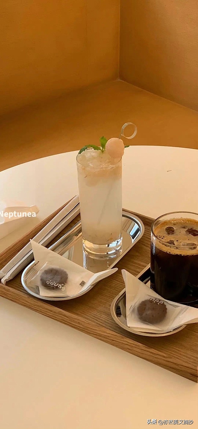 冰飲搭配小甜品 治癒整個夏天_亦然美文摘...