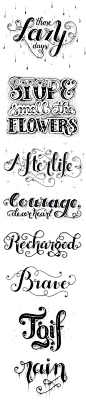 LETTERING