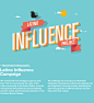 Latino Influence Project Infographics on Behance