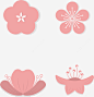 水彩粉色花朵装饰矢量图高清素材 免费下载 设计图片 页面网页 平面电商 创意素材 png素材
