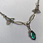 Celtic Trinity Knot Bridal Irish Wedding Silver Necklace Choker Medieval  Jewelry | eBay