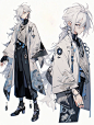 角色｜制服风衣