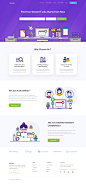 IT Recruitment Homepage by Ibnu Mas'ud for Sebo in IT Recruitment Web Design 