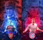 Uefa Champions League VS Series // on Behance