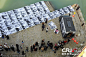 "相机卡车"亮相法国街头 民众自拍印制巨型作品(高清组图) - 新闻 - 国际在线