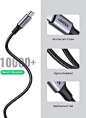 Amazon.com: UGREEN USB Type C Cable Nylon Braided USB A to USB C Fast Charger Compatible for Samsung Galaxy S20 S10 S9 S8 Note 9 8, GoPro Hero 7 5 6, PS5 Controller, Nintendo Switch, LG G8 G7 V40 (1.5ft) : Electronics