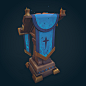 Shield and Banner, Rob Linssen : Stylized shield and banner design