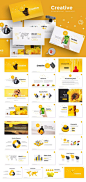 Creative Powerpoint Presentation Template #unlimiteddownloads