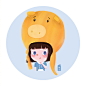 #儿童插画##头像#

一组戴着可爱头套的小女孩 ​​​​

（via @糖豆LT  ） ​​​​
