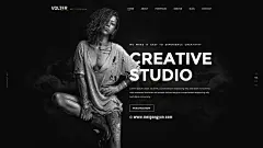 高端时尚创意网站设计模板Elements-Volter-Creative-Psd-Template :