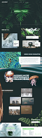 Greenpeace - Website - Redesign concept : Created by Juliette Coulloudon #greenpeace #redesign #concept #webdesign