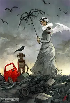 韩国手绘插画作品欣赏 #采集大赛#