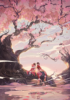 晓w为采集到手绘 水墨 art