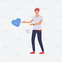 年轻人的蓝色的心