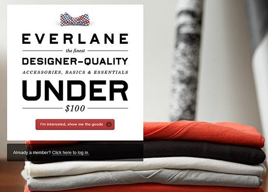 Everlane网站