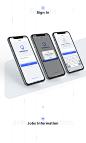 Communicator - Mobile Application Design (UI/UX) : The task was to create simple, intuitive and modern application, which help to you work between your office and outsorucing companies. The main tools to create a design was Sketch App for screens, plus Ad