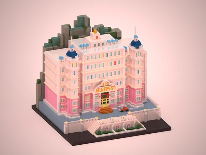 MagicaVoxel : 用它做纪念碑...