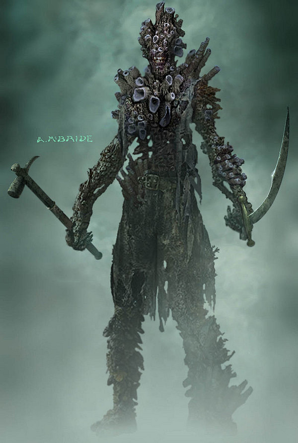 加勒比海盗中鬼船幽冥飞船船员