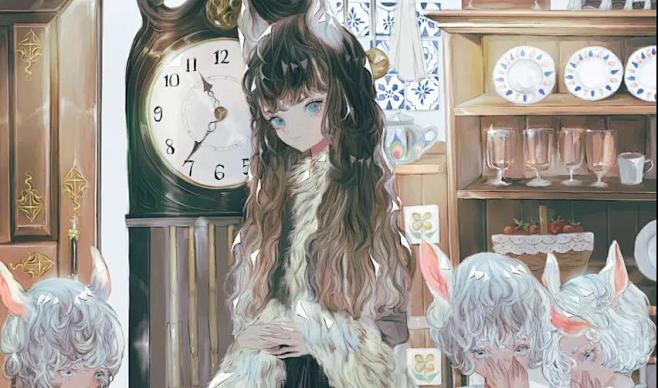#插画#洛丽塔