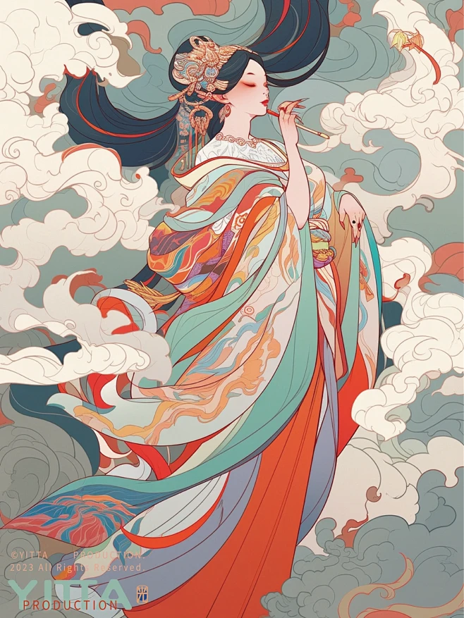 敦煌魅力｜天外飞仙-花瓣网